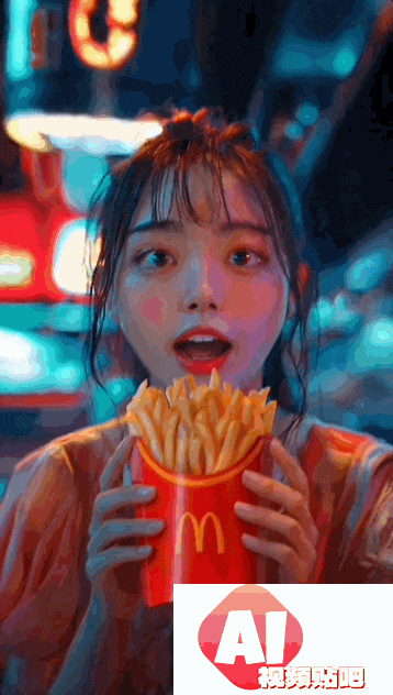 麦当劳AI美女广告火爆 11个AI少女为薯条打call引热议