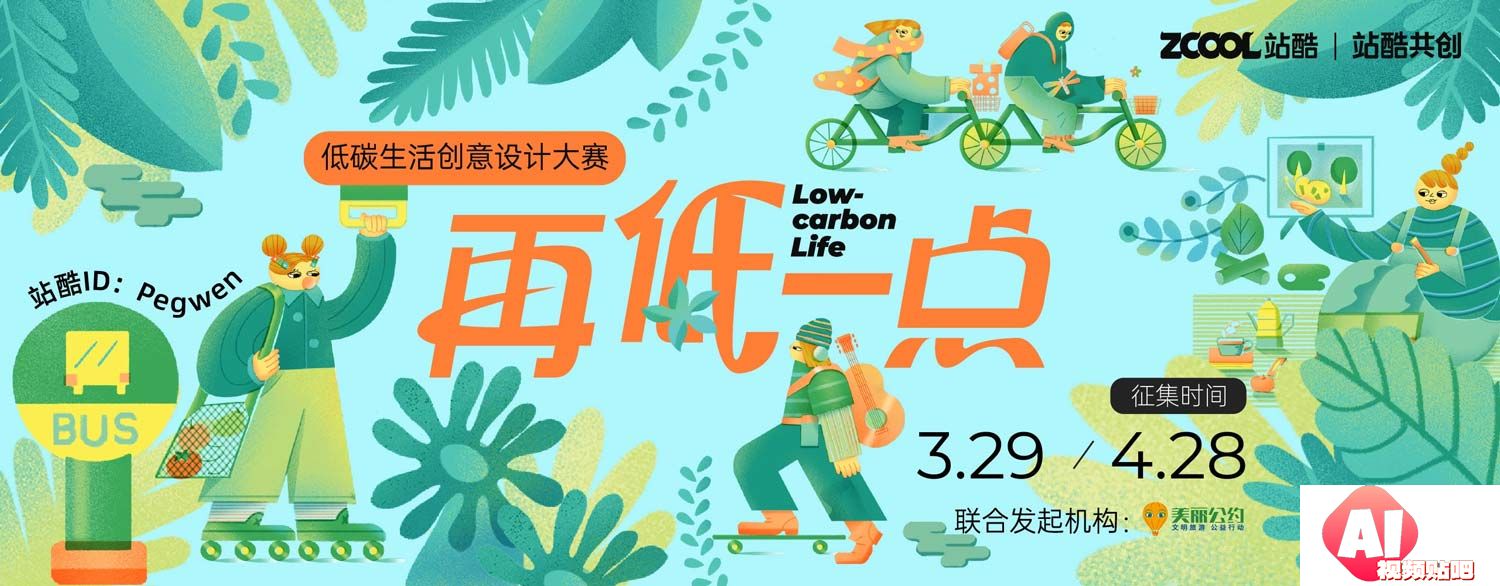别错过！「再低一点」低碳生活创意设计大赛即将结束