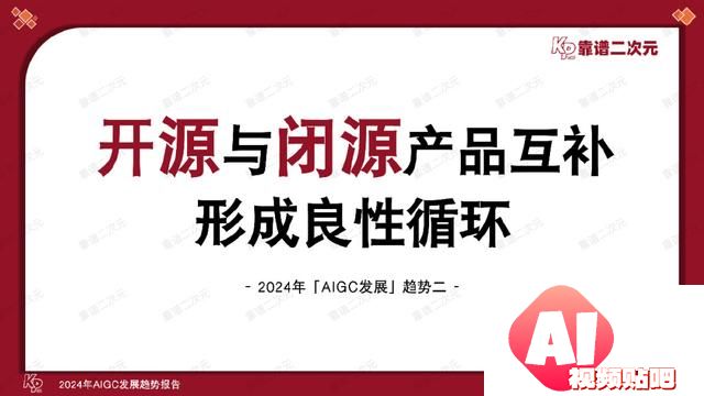 「靠谱二次元」行研组：2024年「AIGC发展趋势」报告