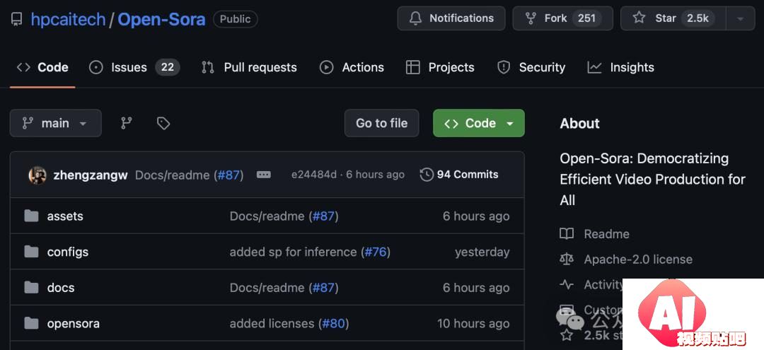 Sora还没用上，国产Sora刚刚正式宣布全球首个类Sora架构视频生成模型「Open-Sora1.0」开源！
